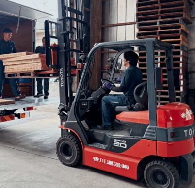 1942年創業の信頼ある運送会社の採用案内イメージ